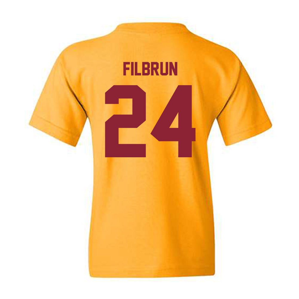 Minnesota - NCAA Women's Soccer : Emily Filbrun - Classic Shersey Youth T-Shirt-1