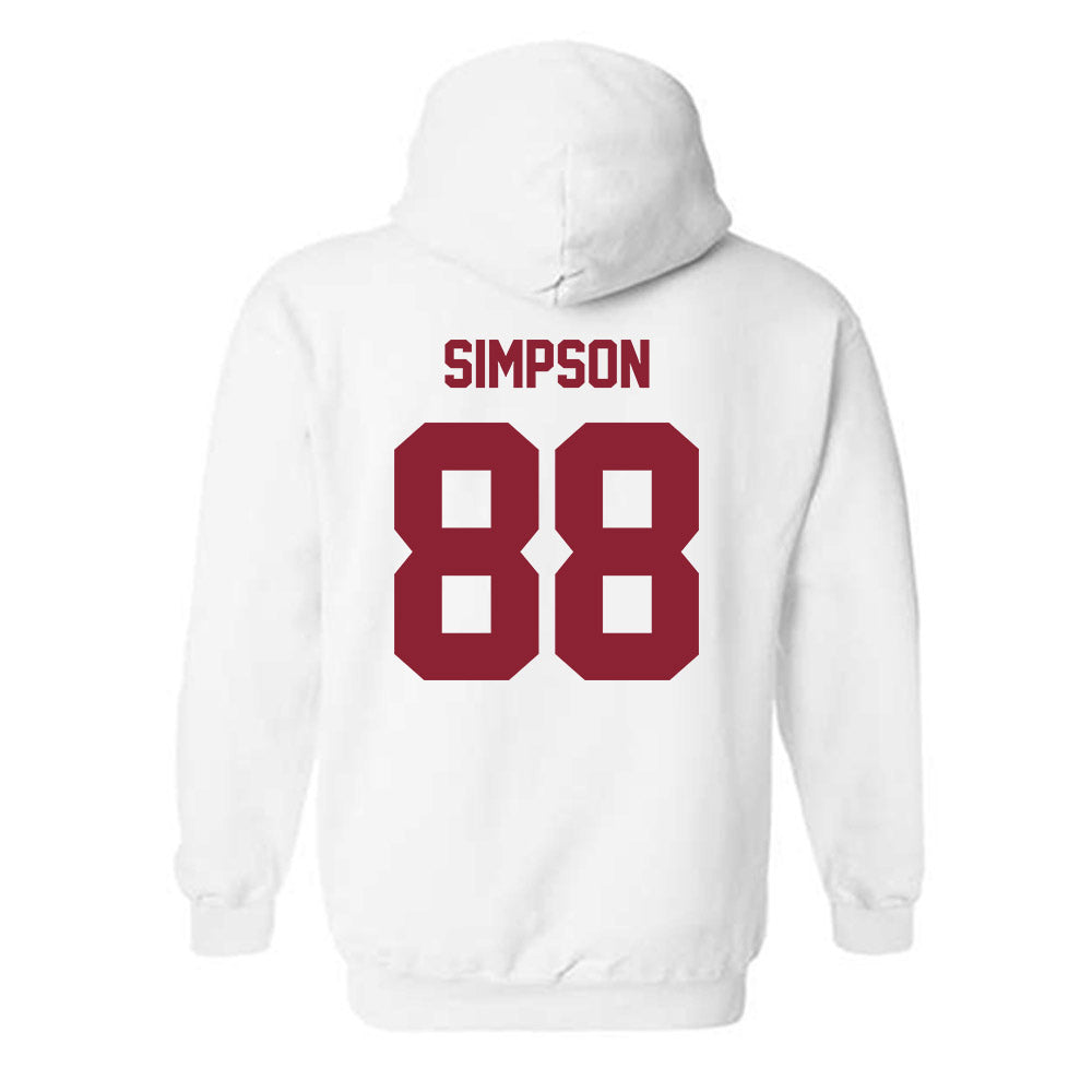 Minnesota - NCAA Football : Jacob Simpson - Classic Shersey Hooded Sweatshirt-1