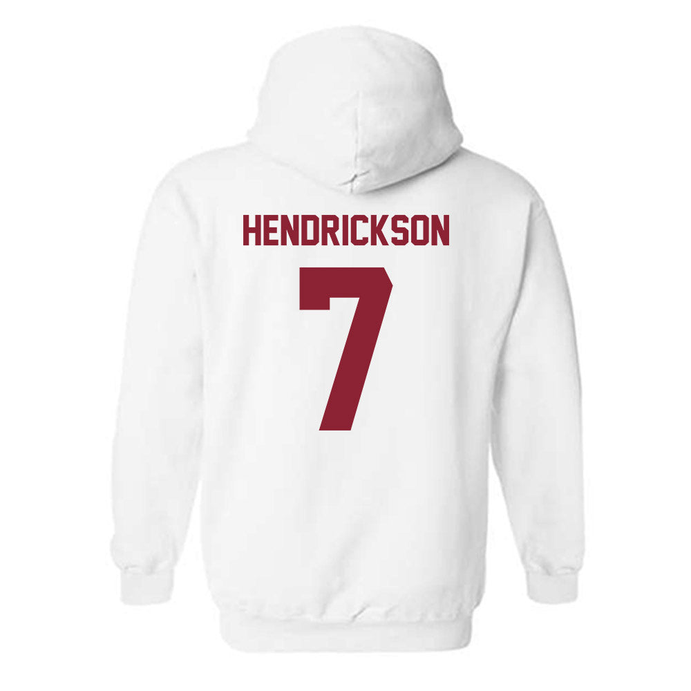 Minnesota - NCAA Men's Ice Hockey : Beckett Hendrickson - Classic Shersey Hooded Sweatshirt-1