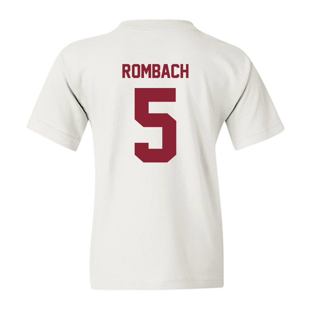 Minnesota - NCAA Men's Ice Hockey : Jacob Rombach - Classic Shersey Youth T-Shirt-1