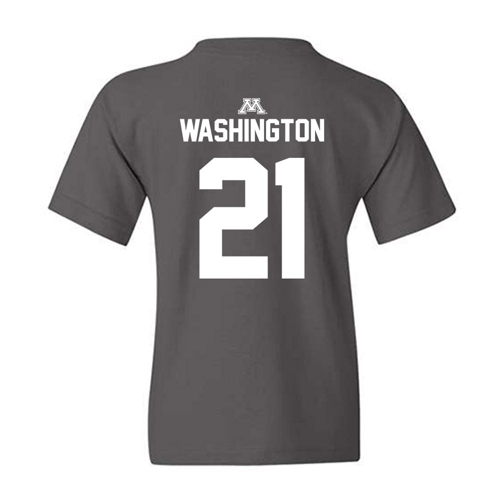 Minnesota - NCAA Football : Grant Washington - Classic Shersey Youth T-Shirt-1