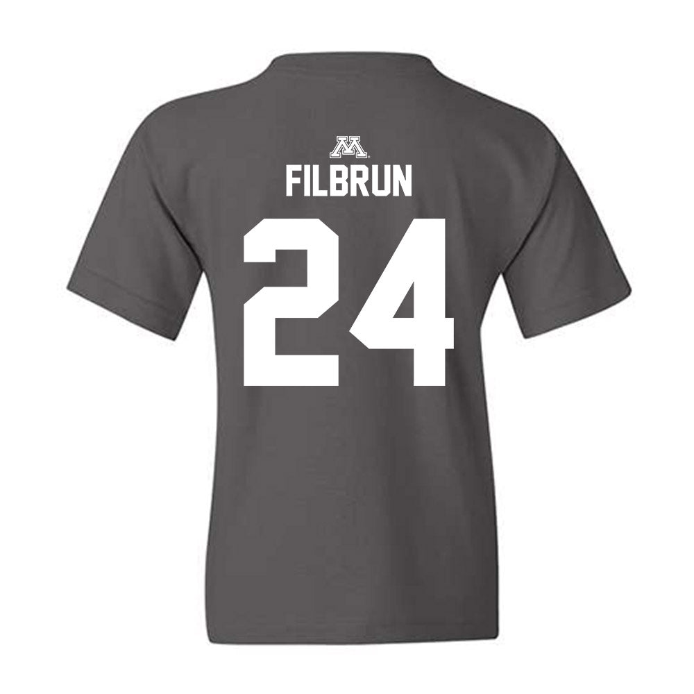 Minnesota - NCAA Women's Soccer : Emily Filbrun - Classic Shersey Youth T-Shirt-1
