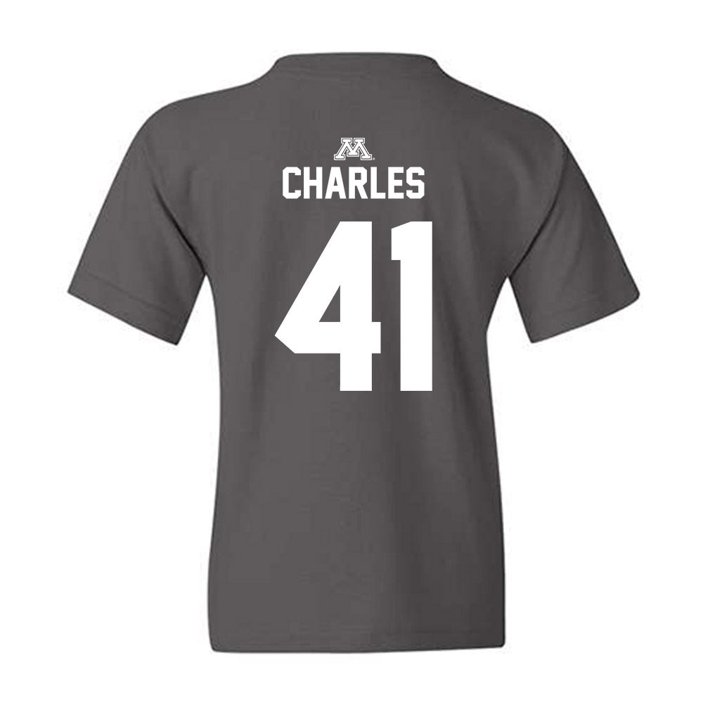 Minnesota - NCAA Football : Anthony Charles - Classic Shersey Youth T-Shirt-1