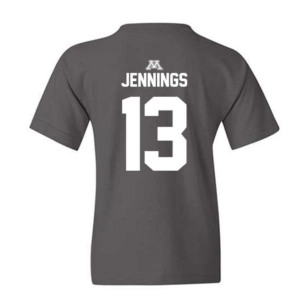 Minnesota - NCAA Football : Noah Jennings - Classic Shersey Youth T-Shirt-1