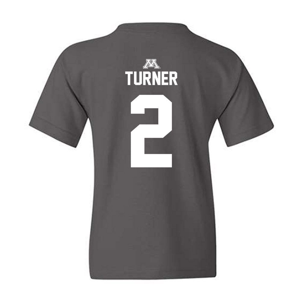 Minnesota - NCAA Football : A.J. Turner - Classic Shersey Youth T-Shirt-1
