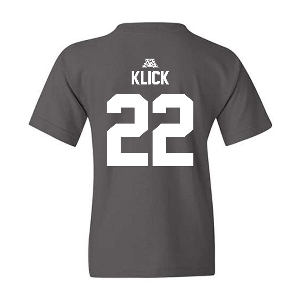 Minnesota - NCAA Women's Basketball : Kennedy Klick - Classic Shersey Youth T-Shirt-1