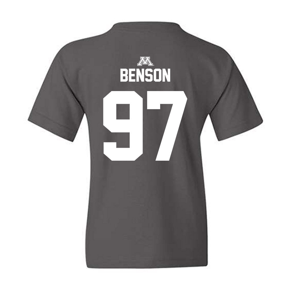 Minnesota - NCAA Football : Jeremiah Benson - Classic Shersey Youth T-Shirt-1