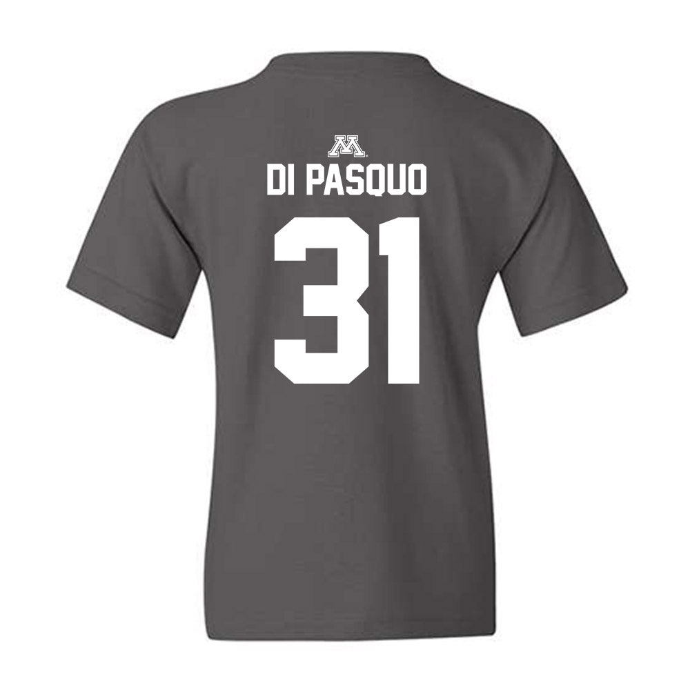 Minnesota - NCAA Men's Ice Hockey : Luca Di Pasquo - Classic Shersey Youth T-Shirt-1