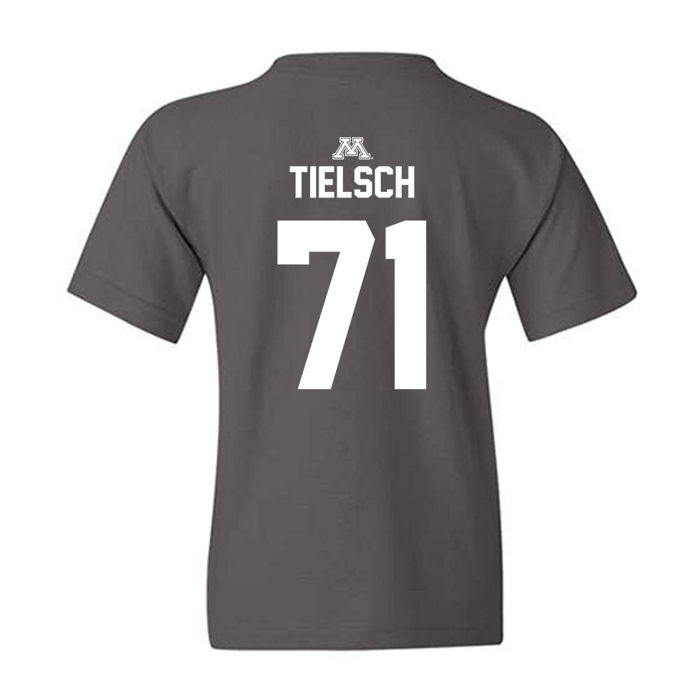Minnesota - NCAA Football : Lucas Tielsch - Classic Shersey Youth T-Shirt-1