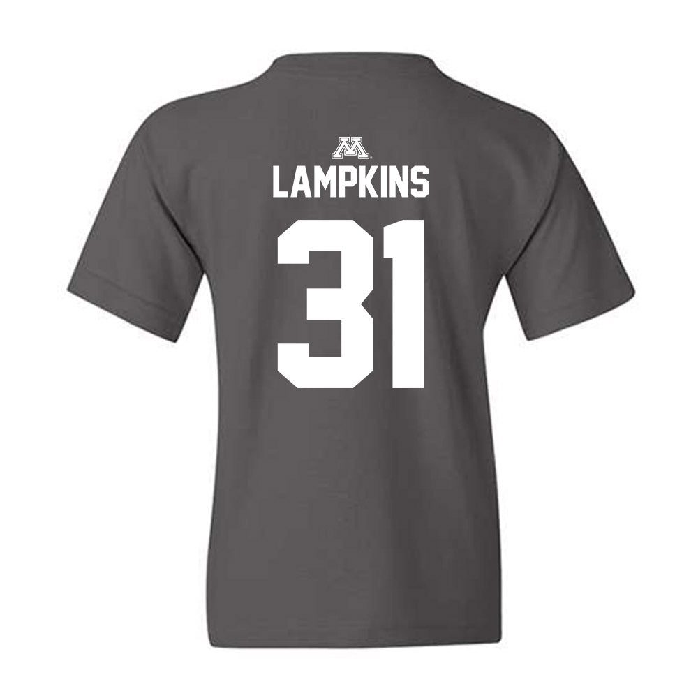 Minnesota - NCAA Football : Jordan Lampkins - Classic Shersey Youth T-Shirt-1
