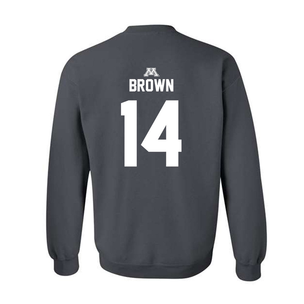 Minnesota - NCAA Football : Kerry Brown - Classic Shersey Crewneck Sweatshirt