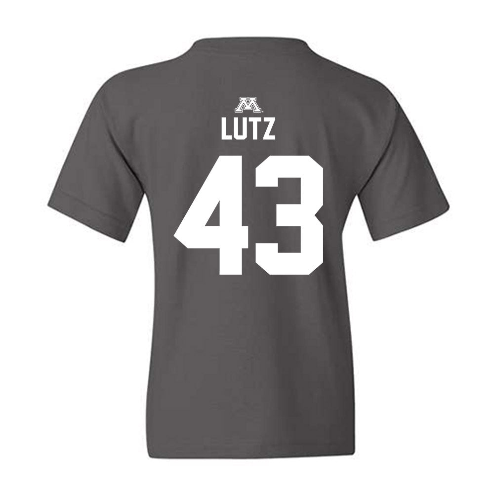 Minnesota - NCAA Football : Jakob Lutz - Classic Shersey Youth T-Shirt-1