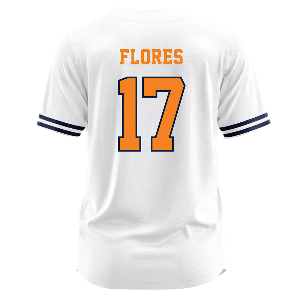 UTEP - NCAA Softball : Arianna Flores - White Jersey-1