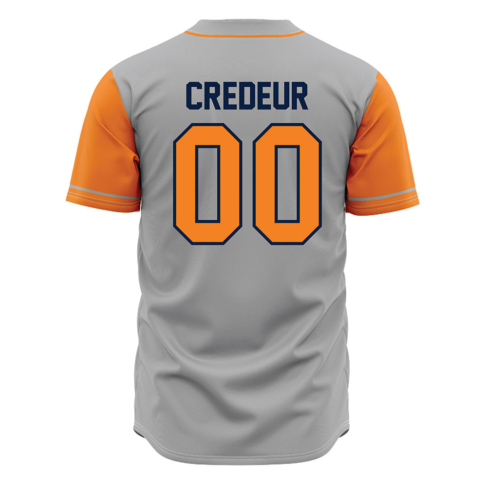 UTEP - NCAA Softball : Jordan Credeur - Grey Jersey-1
