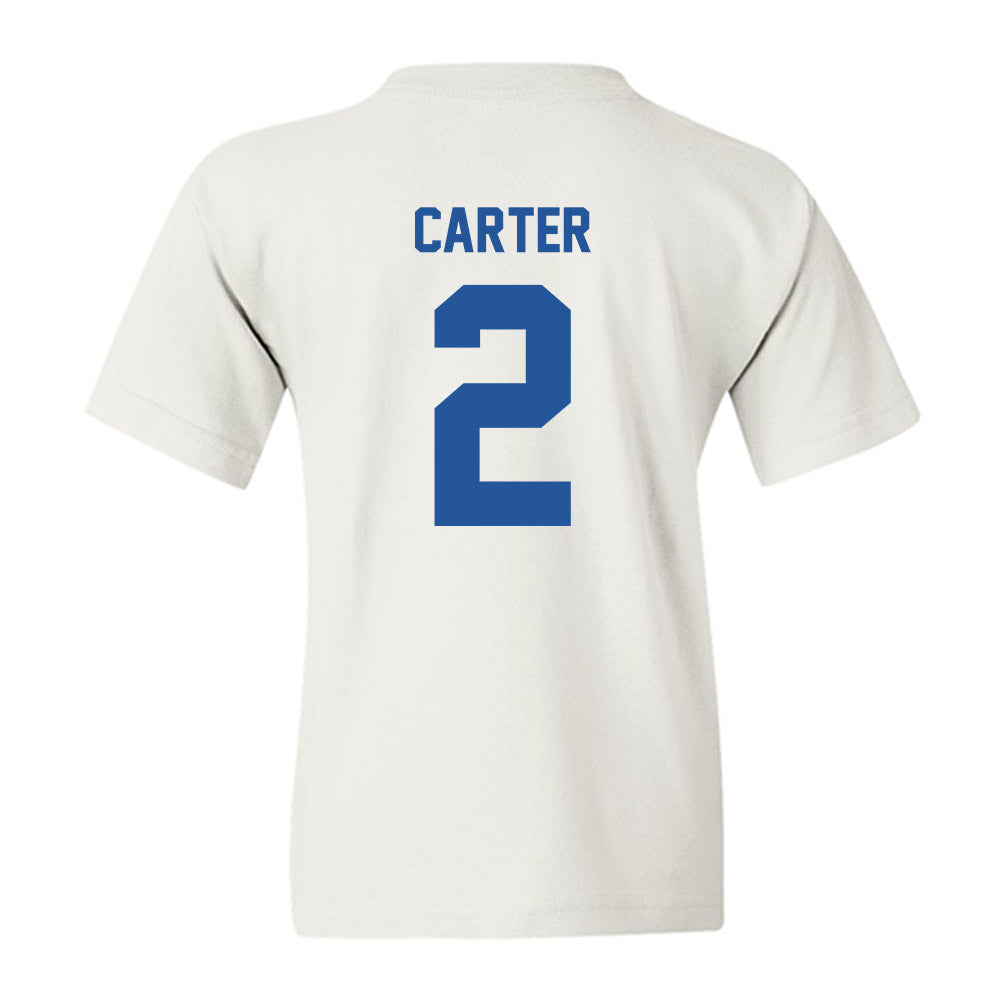 MTSU - NCAA Men's Basketball : Jahvin Carter - Classic Shersey Youth T-Shirt-1