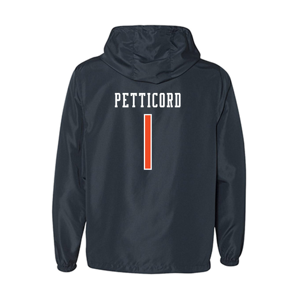 Auburn - NCAA Women's Basketball : Mya Petticord - Windbreaker-1