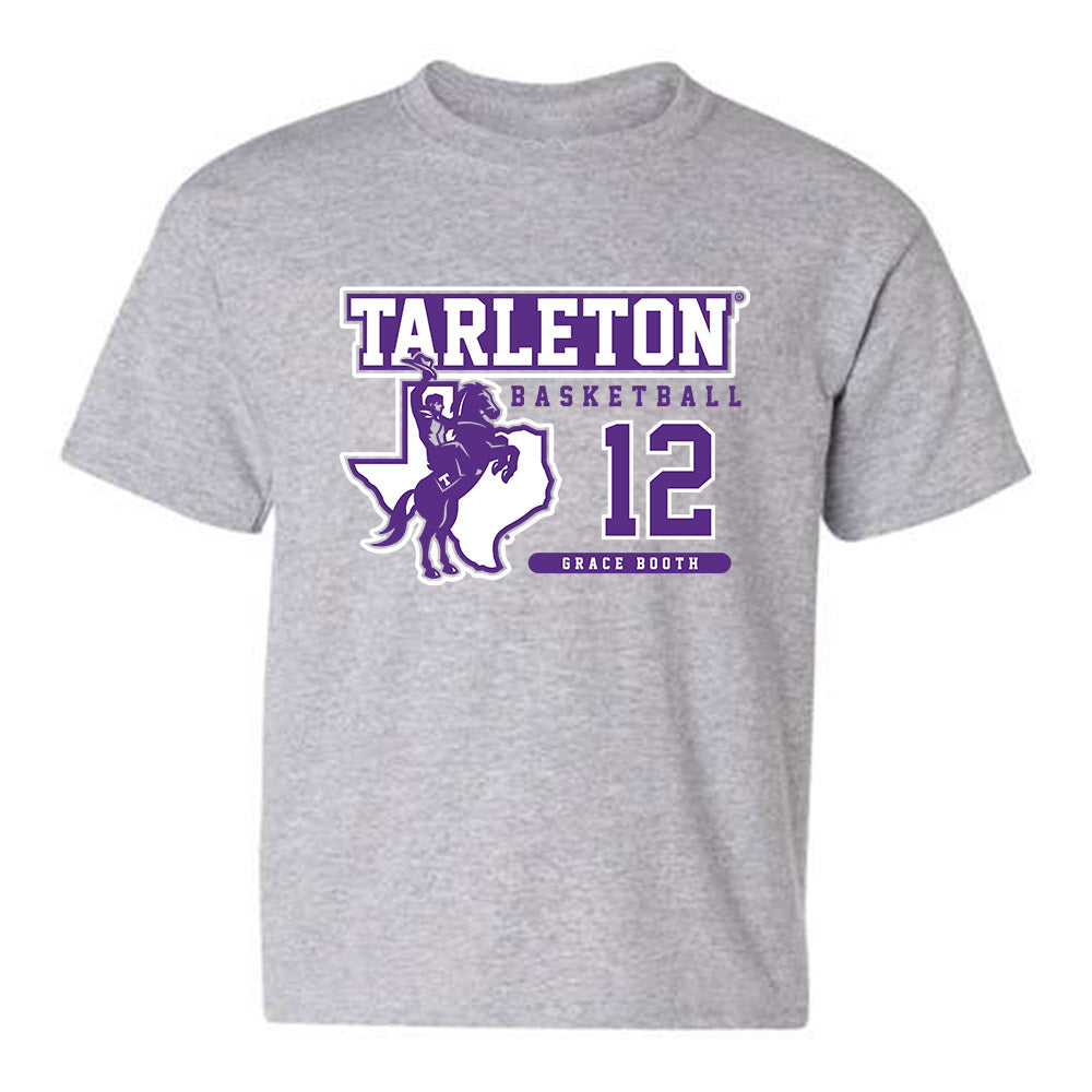 Tarleton State - NCAA Women's Basketball : Grace Booth - Classic Fashion Shersey Youth T-Shirt