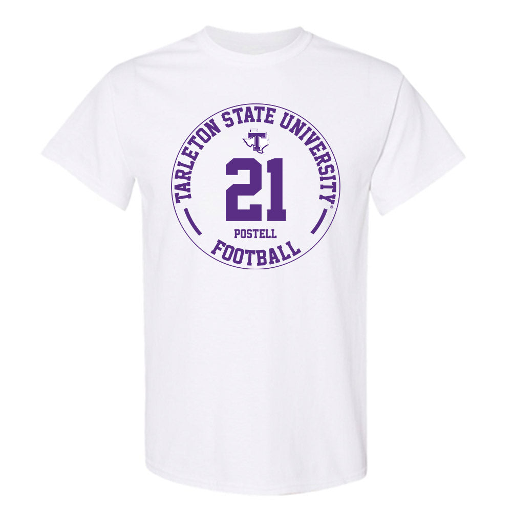 Tarleton State - NCAA Football : Jeremiah Postell - Classic Fashion Shersey T-Shirt-0
