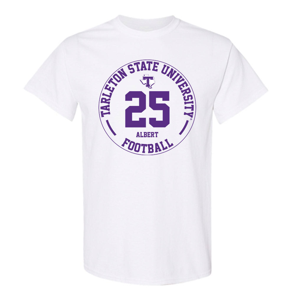 Tarleton State - NCAA Football : Steve Albert - Classic Fashion Shersey T-Shirt