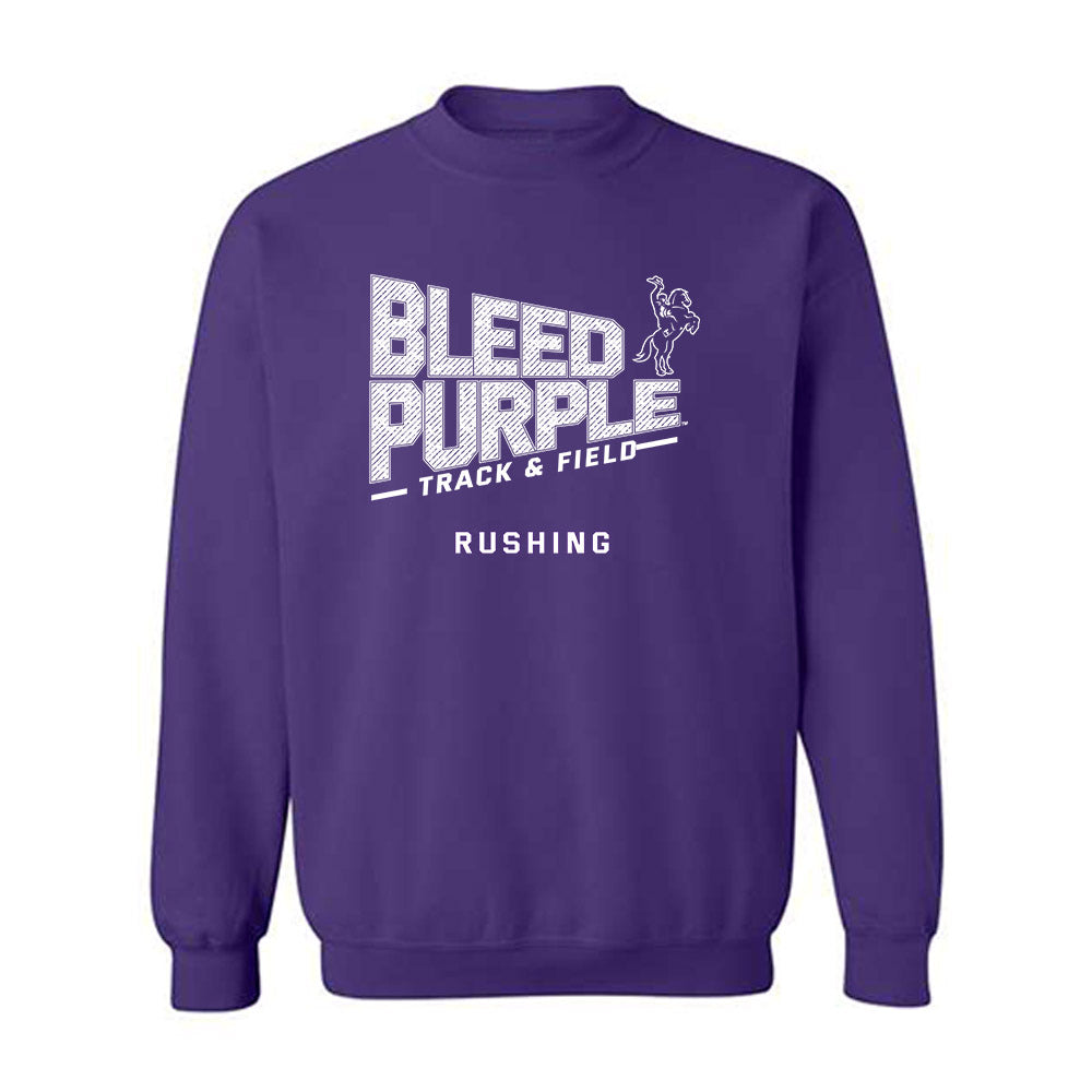 Tarleton State - NCAA Women's Track & Field : Ava Rushing - Classic Fashion Shersey Crewneck Sweatshirt-0