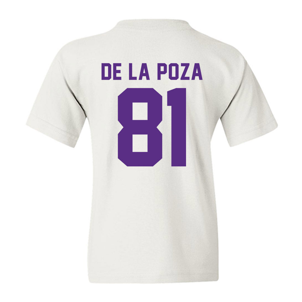 Tarleton State - NCAA Football : Alejandro De La Poza - Classic Shersey Youth T-Shirt-1