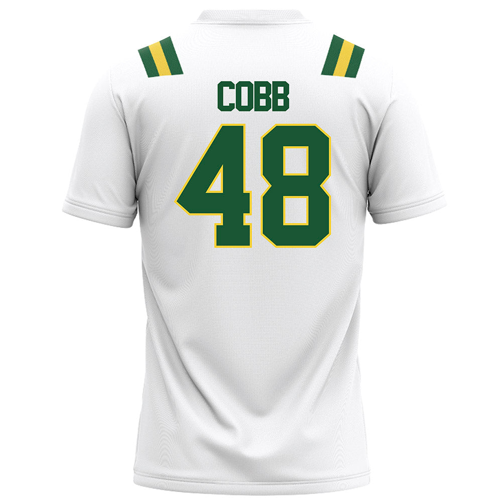 OKBU - NCAA Football : Morgan Cobb - White Football Jersey-1