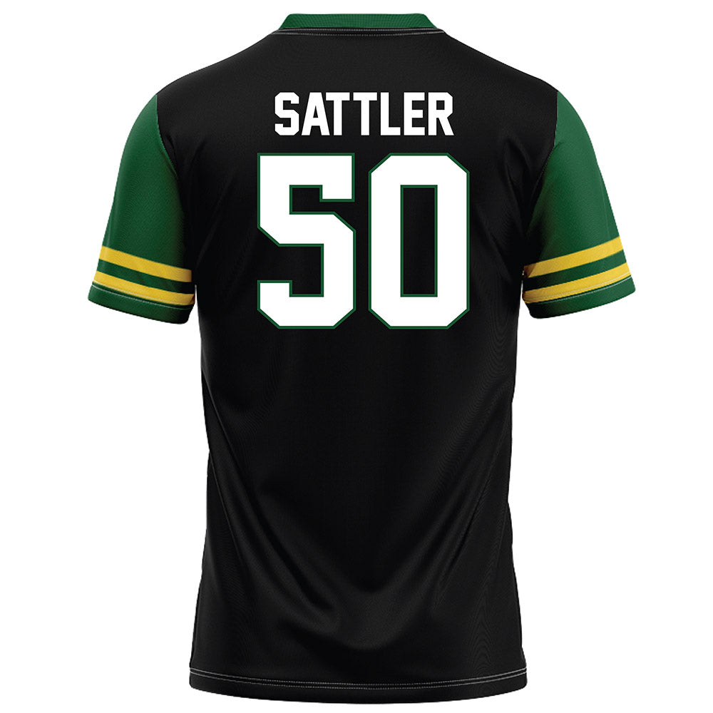 OKBU - NCAA Football : Landry Sattler - Black Football Jersey-1