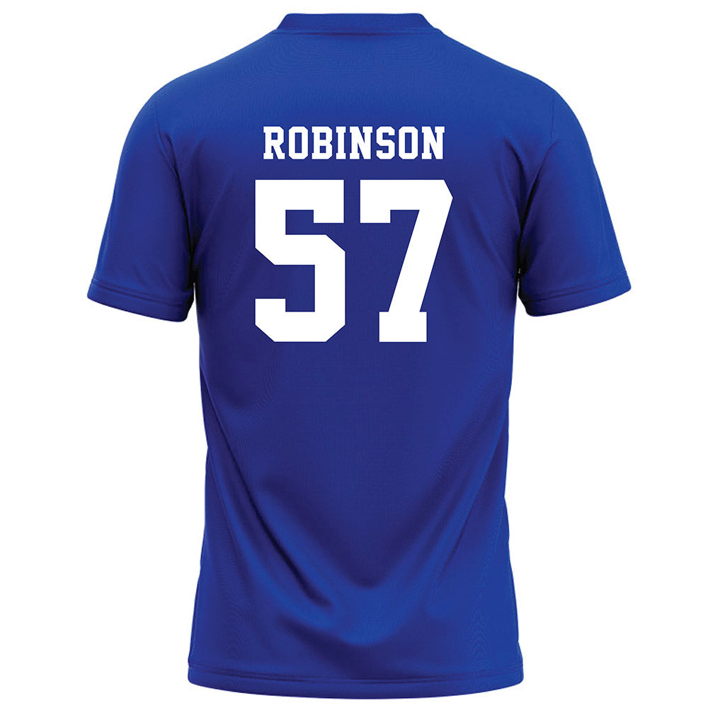 Hampton - NCAA Football : Chase Robinson - Blue Football Jersey-1