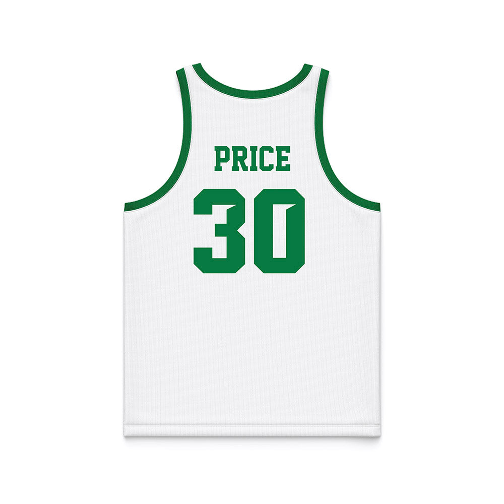 North Texas - NCAA Women's Basketball : Chania Price - White Basketball Jersey