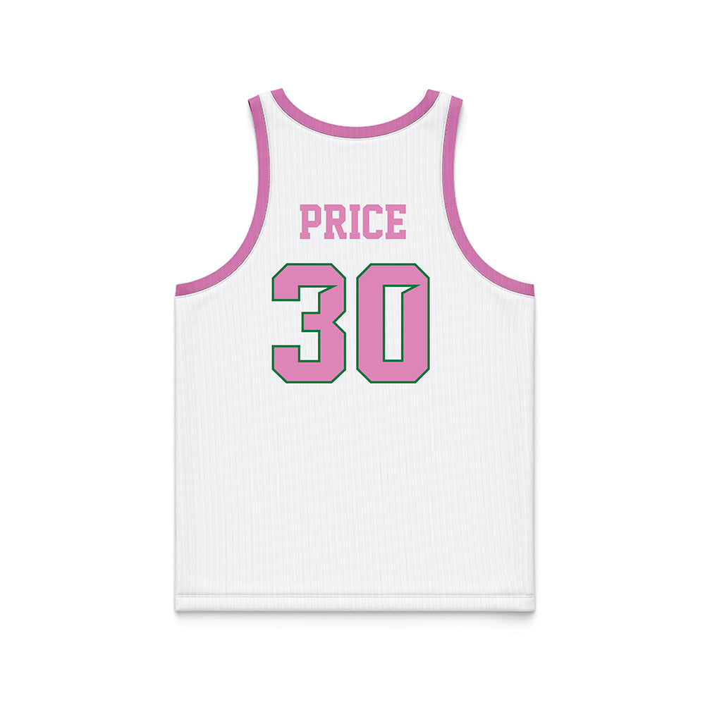 North Texas - NCAA Women's Basketball : Chania Price - Pink Basketball Jersey