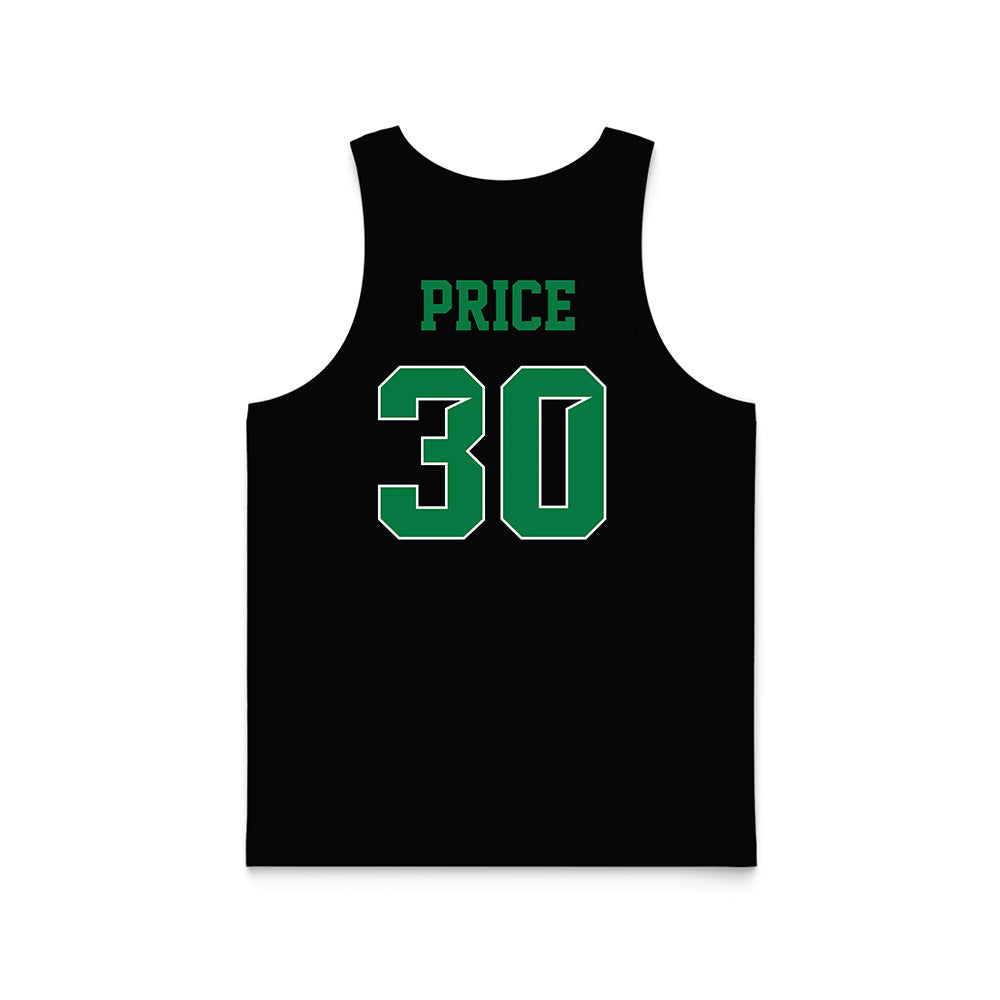 North Texas - NCAA Women's Basketball : Chania Price - Black Basketball Jersey