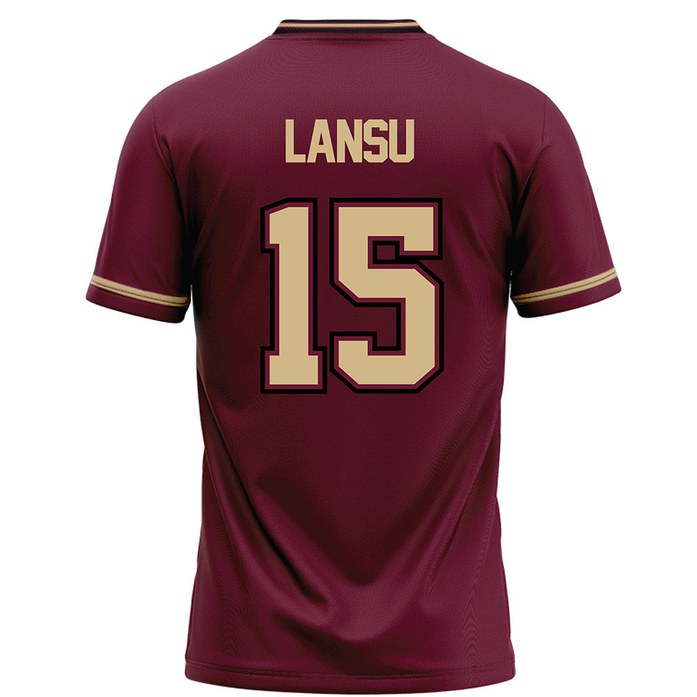 Minnesota - NCAA Football : Owen Lansu - Retro Football Jersey-1