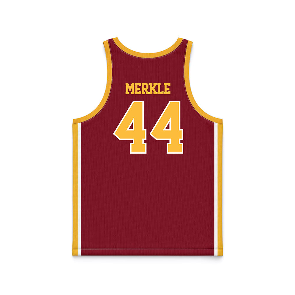 Minnesota - NCAA Women's Basketball : Gracie Merkle - Retro Maroon Basketball Jersey-1