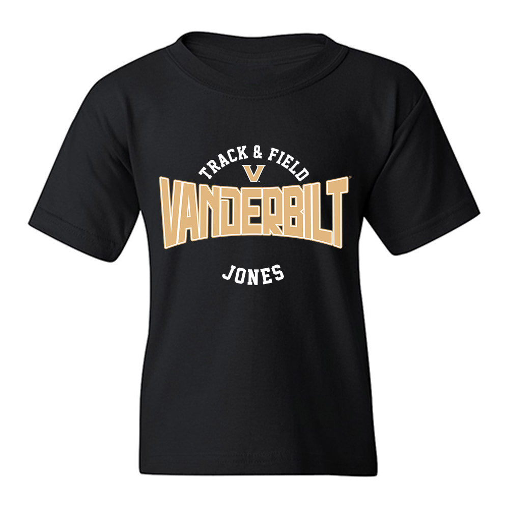 Vanderbilt - NCAA Women's Track & Field : Vanessa Jones - Classic Fashion Shersey Youth T-Shirt-0