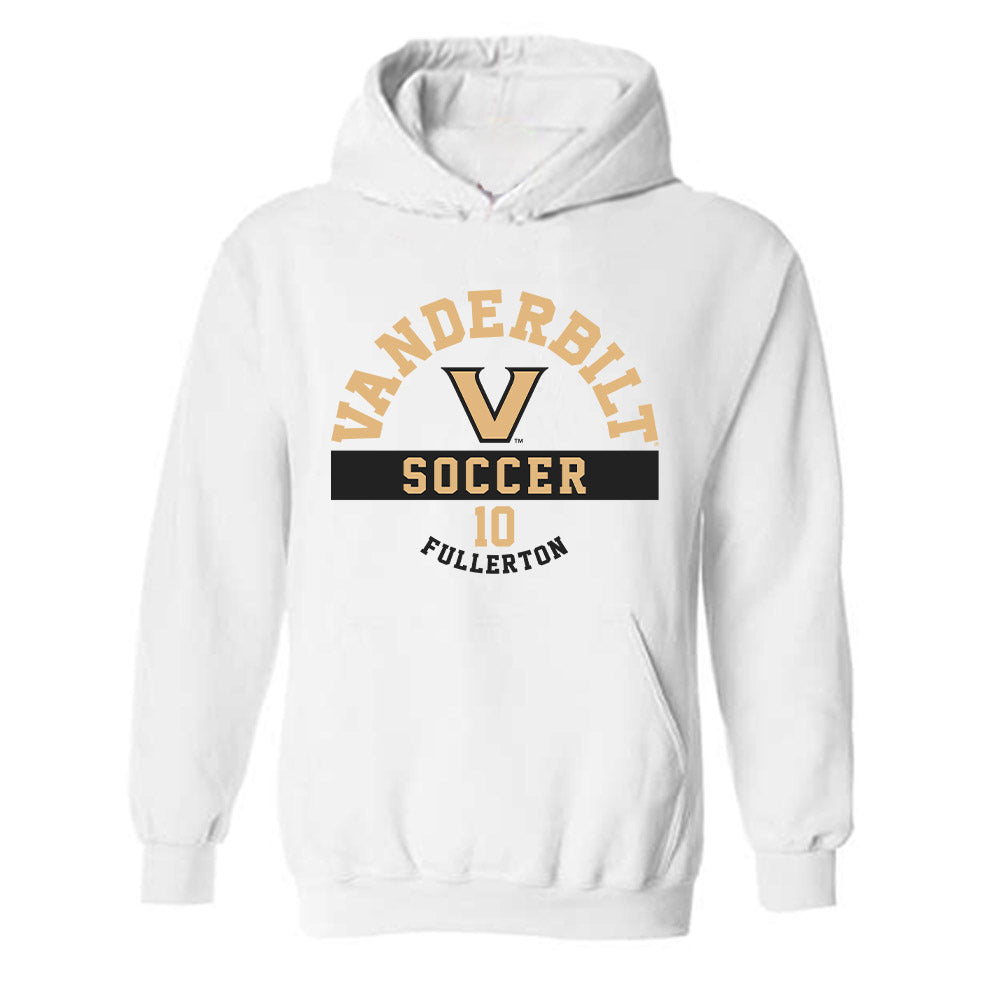 Vanderbilt - NCAA Women's Soccer : Melania Fullerton - Classic Fashion Shersey Hooded Sweatshirt-0