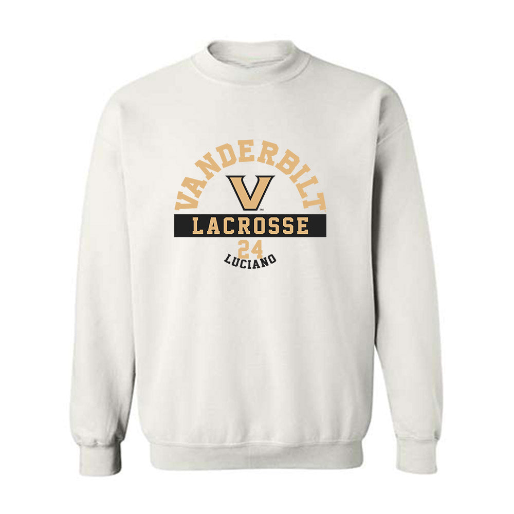 Vanderbilt - NCAA Women's Lacrosse : Caylin Luciano - Classic Fashion Shersey Crewneck Sweatshirt-0