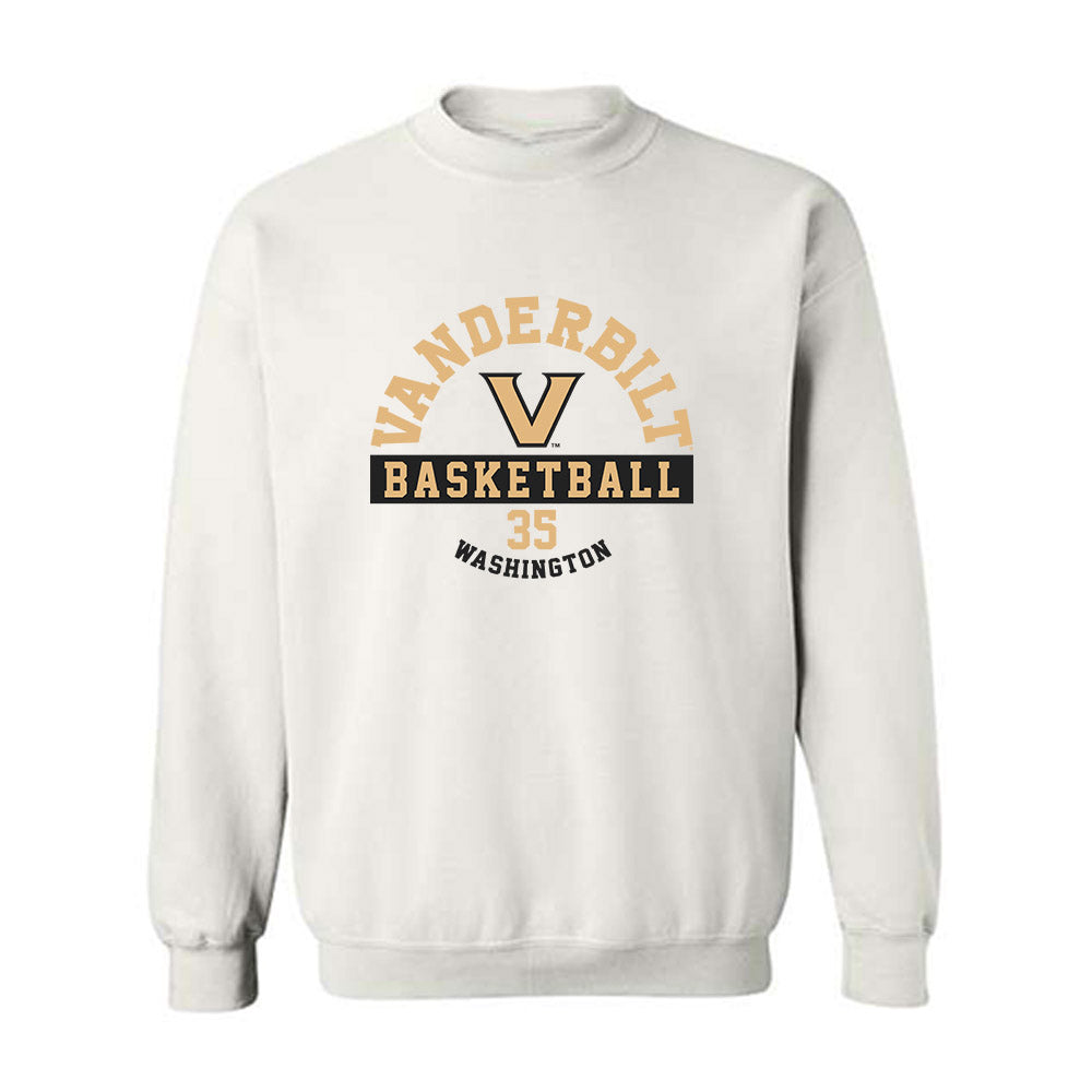 Vanderbilt - NCAA Women's Basketball : Sacha Washington - Classic Fashion Shersey Crewneck Sweatshirt-0