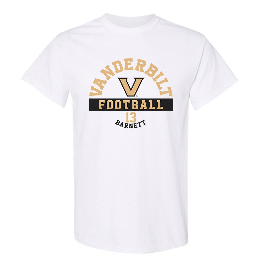 Vanderbilt - NCAA Football : Kayleb barnett - Classic Fashion Shersey T-Shirt-0