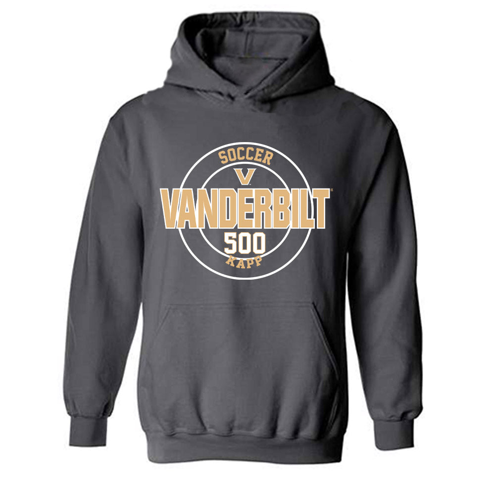 Vanderbilt - NCAA Women's Soccer : Micah Kapp - Classic Fashion Shersey Hooded Sweatshirt-0