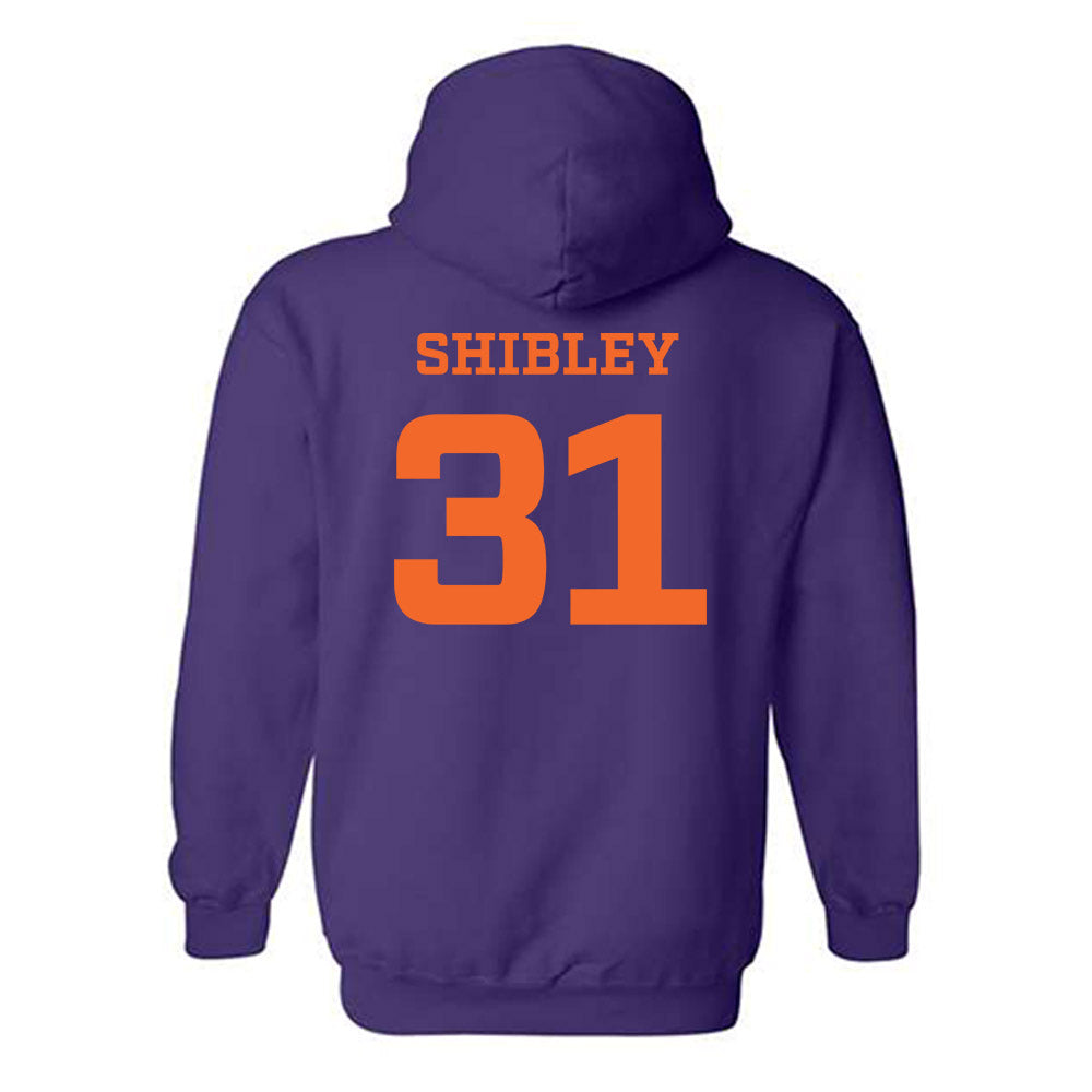 HWS - NCAA Men's Ice Hockey : Connor Shibley - Classic Shersey Hooded Sweatshirt-1