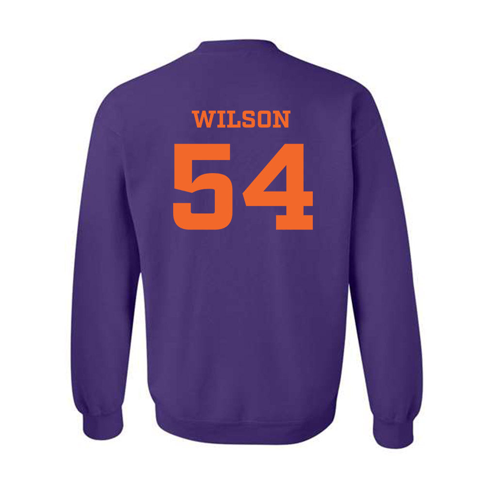 HWS - NCAA Men's Lacrosse : Elhanan Wilson - Classic Shersey Crewneck Sweatshirt-1