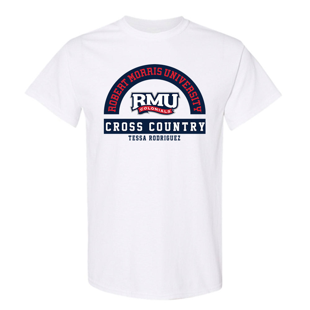 Robert Morris - NCAA Women's Cross Country : Tessa Rodriguez - Classic Fashion Shersey T-Shirt-0