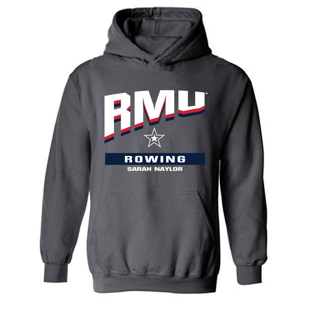 Robert Morris - NCAA Women's Rowing : Sarah Naylor - Classic Fashion Shersey Hooded Sweatshirt-0