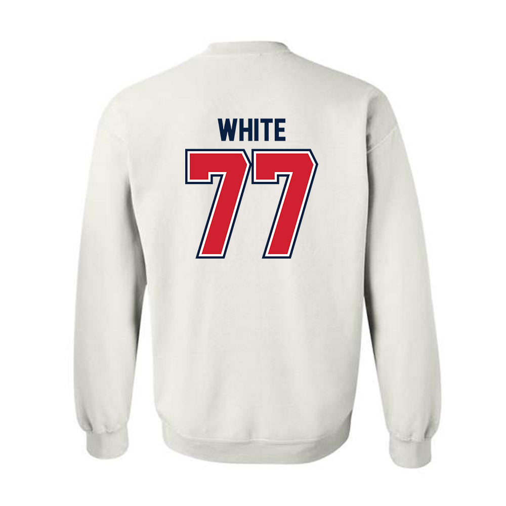 Robert Morris - NCAA Football : Nishon White - Classic Shersey Crewneck Sweatshirt-1