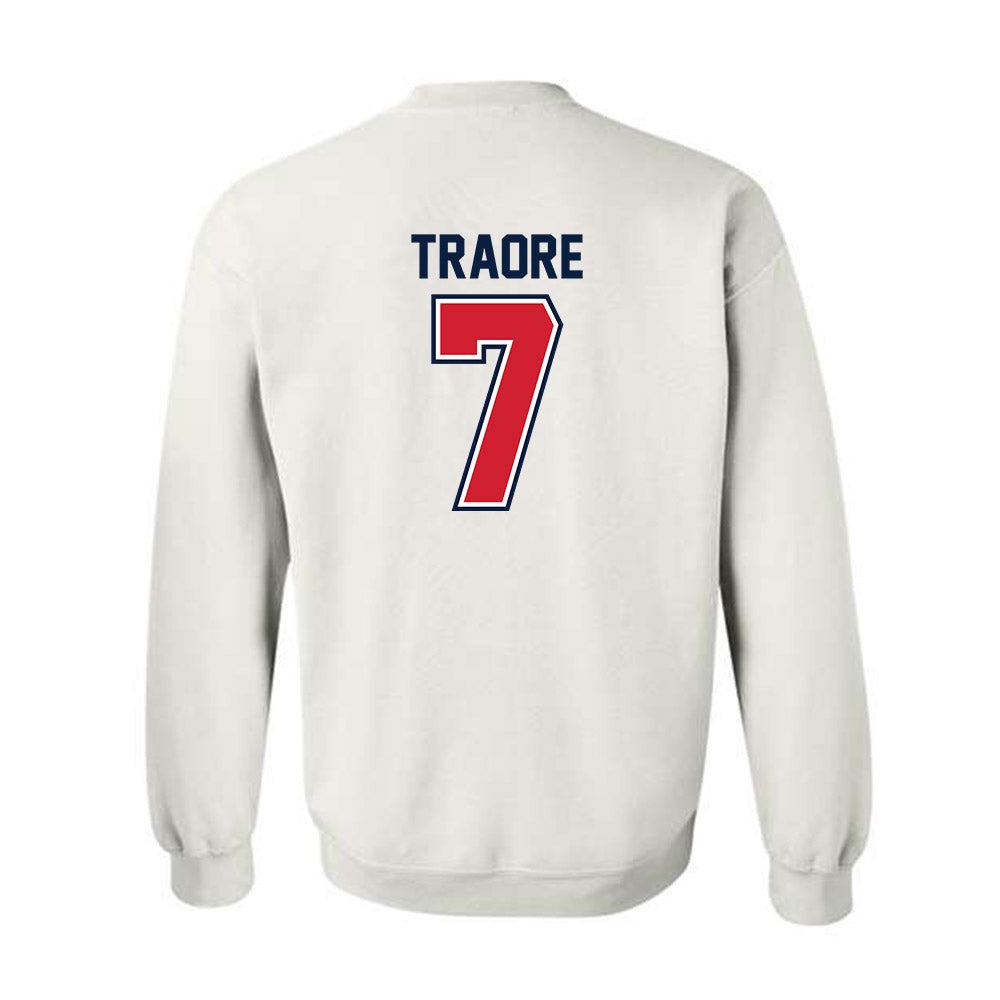 Robert Morris - NCAA Women's Basketball : Myriam Traore - Classic Shersey Crewneck Sweatshirt-1