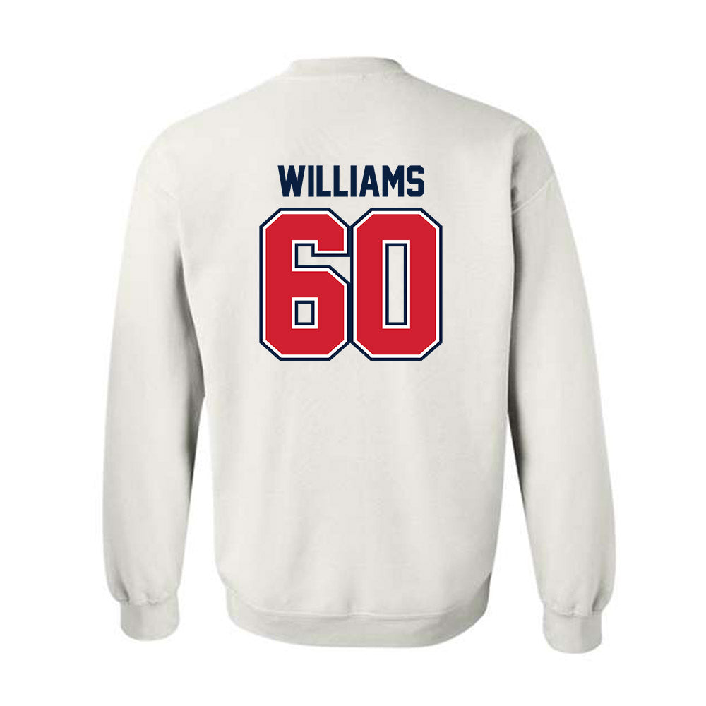 Robert Morris - NCAA Football : Jarvis Williams - Classic Shersey Crewneck Sweatshirt-1