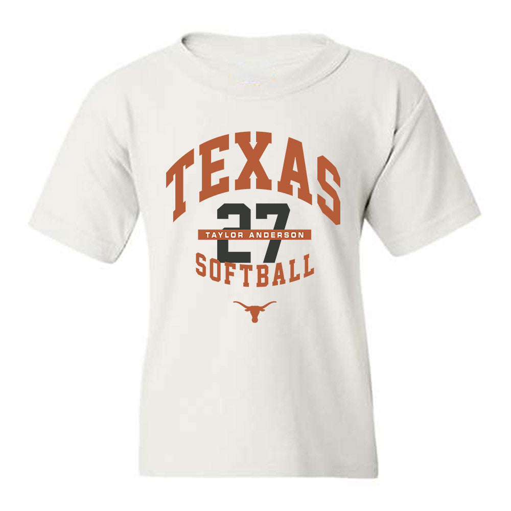 Texas - NCAA Softball : Taylor Anderson - Classic Fashion Shersey Youth T-Shirt-0