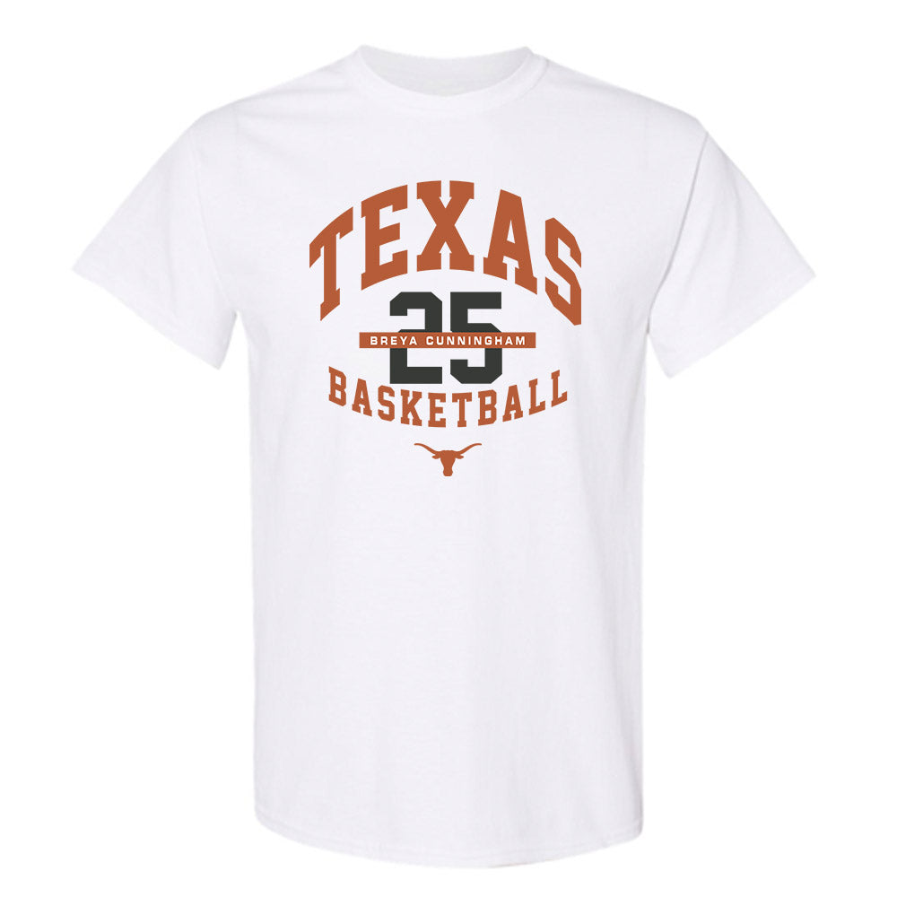 Texas - NCAA Women's Basketball : Breya Cunningham - Classic Fashion Shersey T-Shirt-0