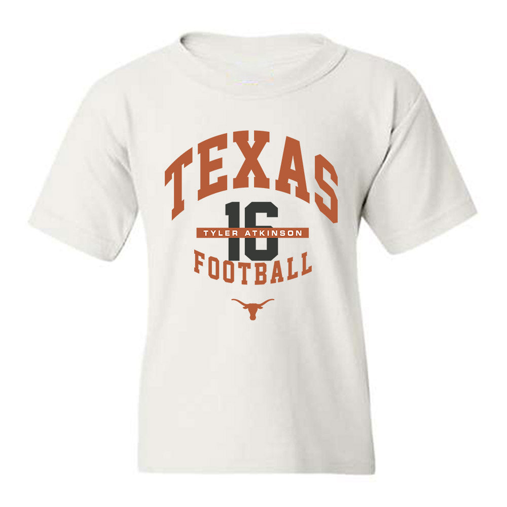 Texas - NCAA Football : Tyler Atkinson - Classic Fashion Shersey Youth T-Shirt-0