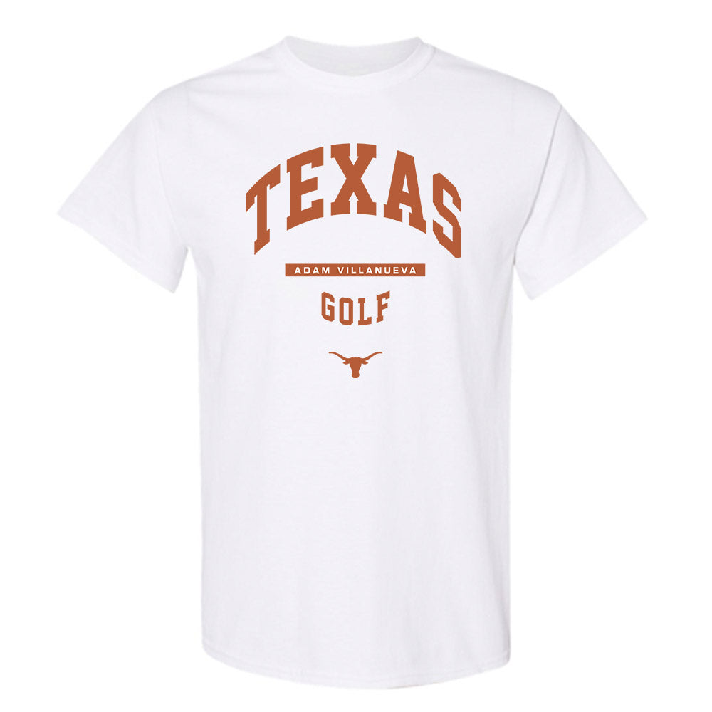 Texas - NCAA Men's Golf : Adam Villanueva - Classic Fashion Shersey T-Shirt-0